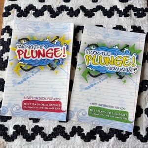 Taking the Plunge! Baptism Books for Kids by Chris Gabbard Preowned